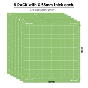 Cricut-kompatibel – Klebe-Schneidematten | 6er & 3er-Pack 30,5 x 30,5 cm PVC-Matten für Explore Air, Air 2 & Maker, Maker 3