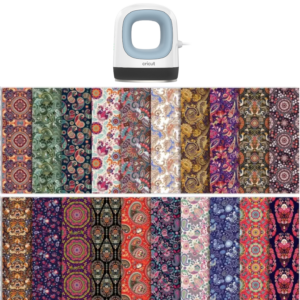 Cricut Easy Press Mini + 20er Bundle Infusible Ink Transferfolien (30,5 × 30,5 cm)