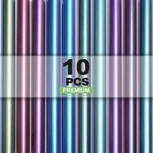 Cricut-kompatibel – 10er Pack Chamäleon-Wärmeübertragungsfolie (30 × 30 cm)